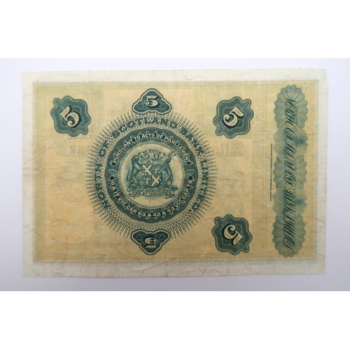 315 - The North of Scotland & Town & Country Bank £5 note A 0804/0175 Aberdeen 1st March 1932 with... 