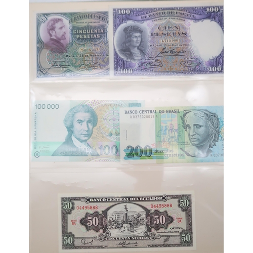 339 - A collection of Great Britain and worldwide banknotes with The Bank of England, The Royal Bank of Sc... 