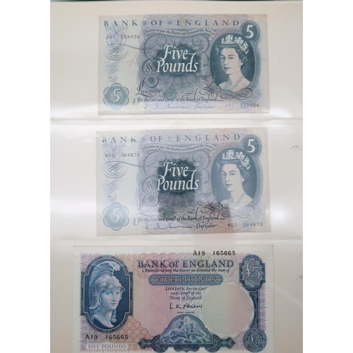 339 - A collection of Great Britain and worldwide banknotes with The Bank of England, The Royal Bank of Sc... 