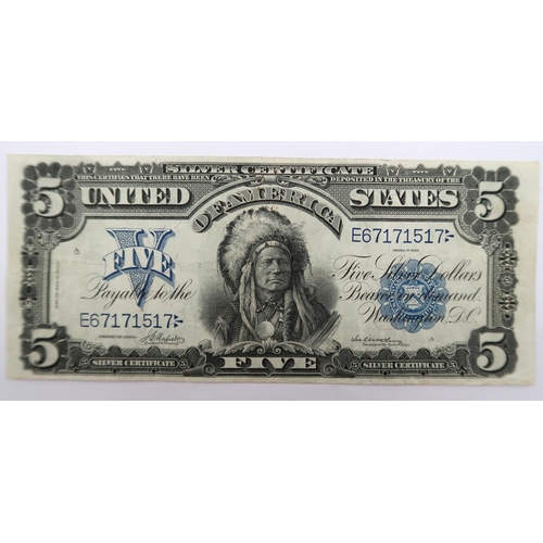 347 - 5 Dollars Silver Certificate; 