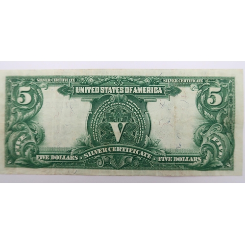 347 - 5 Dollars Silver Certificate; 