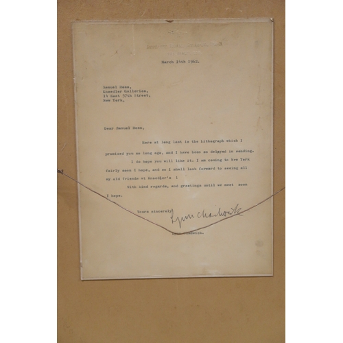 2968 - LYNN CHADWICK CBE RA (BRITISH 1914-2003)WATCHERSLithograph, signed, dated (19)60, inscribed 'proof',... 