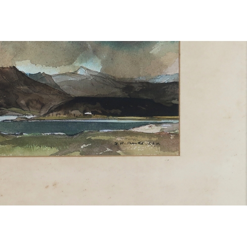 2984 - TOM SHANKS RSW RGI (SCOTTISH 1921-2020)BEN LOYAL AND THE KYLE OF TONGUEWatercolour, signed lower rig... 