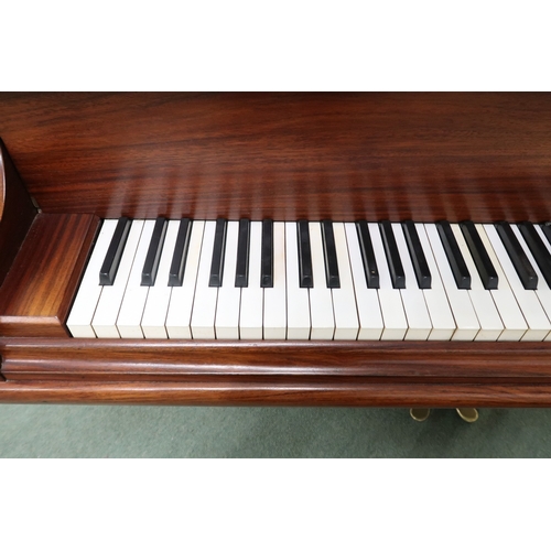 2040 - AN EARLY 20TH CENTURY MAHOGANY C. BECHSTEIN, BERLIN VA OVERSTRUNG GRAND PIANO 19564with accompanying... 