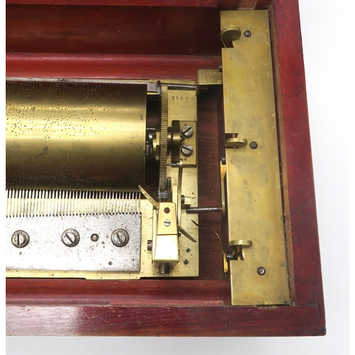 2612 - *WITHDRAWN* A LATE-19th CENTURY SWISS CYLINDER MUSIC BOX BY NICOLE FRERES, GENEVANo. 37826, playing ... 