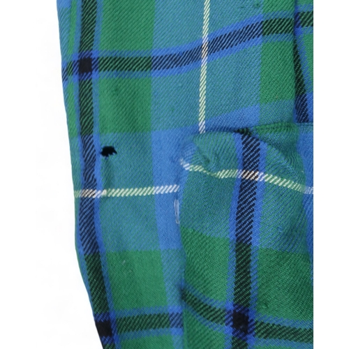 173 - A pair of Vivienne Westwood bondage trousers in Douglas Green tartan, size 30 waist