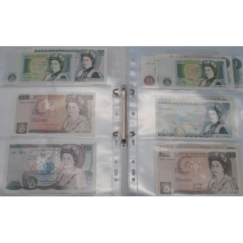 224 - BANK OF ENGLAND a collection of banknotes (35)