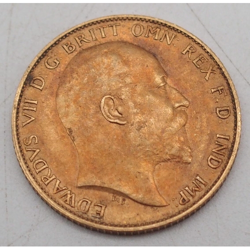 241 - EDWARD VII ½ Sovereign 1902Obverse portrait of King Edward VII facing right legend aroun... 