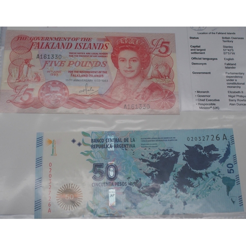 244 - A collection of worldwide banknotes with examples from North Korea, Iraq, Syria, The Islamic Republi... 