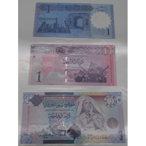 244 - A collection of worldwide banknotes with examples from North Korea, Iraq, Syria, The Islamic Republi... 