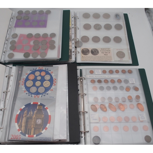 250 - BRITISH ISLES a collection of mostly GB  circulating coins with commemorative examples and deci... 