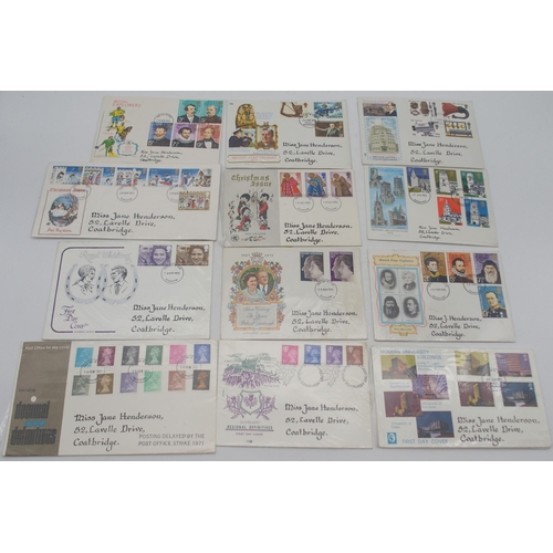 253 - A collection of first day covers dating from 18 August 1966 