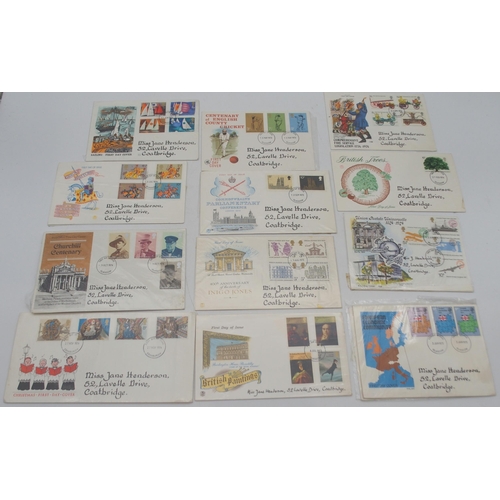 253 - A collection of first day covers dating from 18 August 1966 