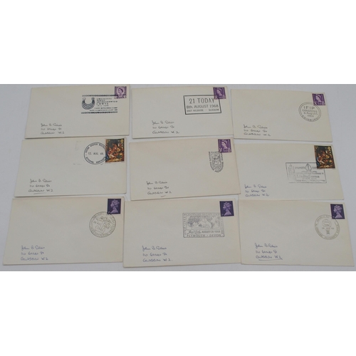 259 - A lot comprising various worldwide covers to include the cover of a military censored correspondence... 