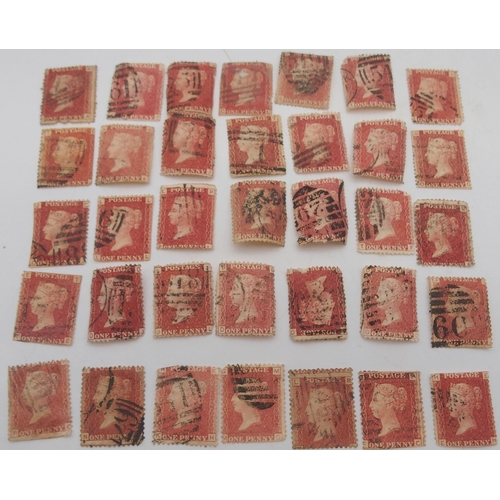 260 - Queen Victoria, 1819-1901 a quantity of 1/d red loose