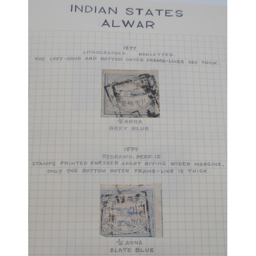 262 - British Colonies and Protectorate stamps in a Stanley Gibbons Devon Stamp Album from 1867 Heligoland... 