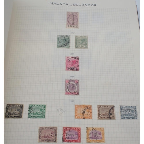 262 - British Colonies and Protectorate stamps in a Stanley Gibbons Devon Stamp Album from 1867 Heligoland... 