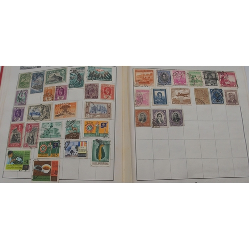 266 - A worldwide postage stamp collection in The Stirling Stamp Album with United States and Possessions,... 