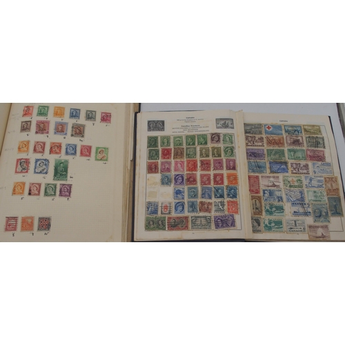 267 - A lot comprising worldwide stamps in three albums