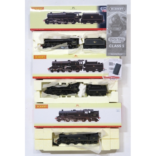 367 - Hornby 00-gauge locomotives - R2637 BR Stanier 4MT 2-6-4T Class 4P '42437' Weathered Edition, R2715 ... 