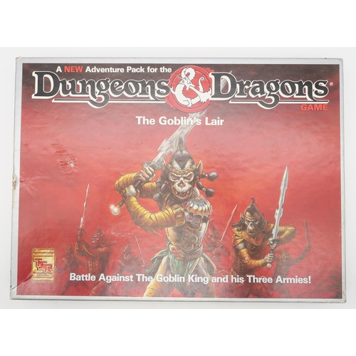 391 - Dungeons & Dragons Goblin's Lair and Haunted Tower games, two Starter Sets and a Classic Set (5)