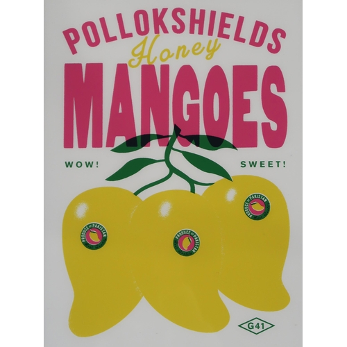 917 - CONTEMPORARY SCHOOL POLLOKSHIELDS HONEY MANGOES Print multiple, 40 x 30cm Together wi... 