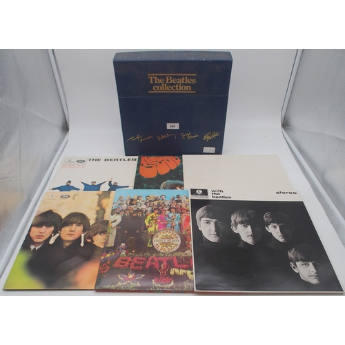 269 - VINYL RECORDS The Beatles ‎– The Beatles Collection 13 LP box set with posters&n... 