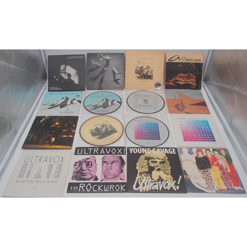 270 - ULTRAXOV a vinyl record collection with LP records, EP records, picture discs and singles to include... 