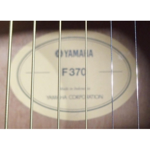 276 - Yamaha acoustic guitar model F370 made in Indonesia 