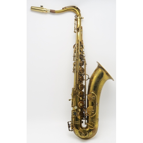 285 - SELMER a Selmer Mark VI saxophone serial number M60086 no serial number to the crook with an Otto Li... 