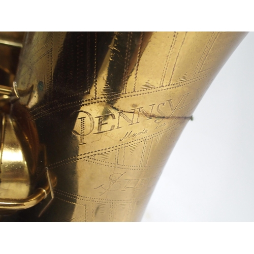 286 - **WITHDRAWN**Pennsylvania Special Baritone Saxophone serial number 261180 engraved 