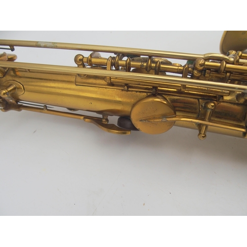 286 - **WITHDRAWN**Pennsylvania Special Baritone Saxophone serial number 261180 engraved 