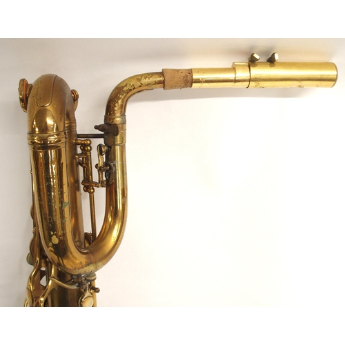 286 - **WITHDRAWN**Pennsylvania Special Baritone Saxophone serial number 261180 engraved 