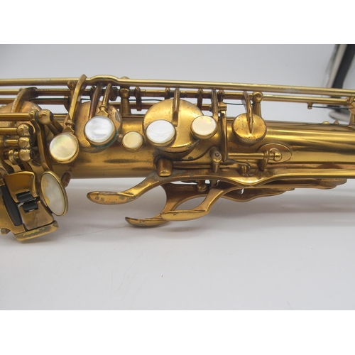 286 - **WITHDRAWN**Pennsylvania Special Baritone Saxophone serial number 261180 engraved 