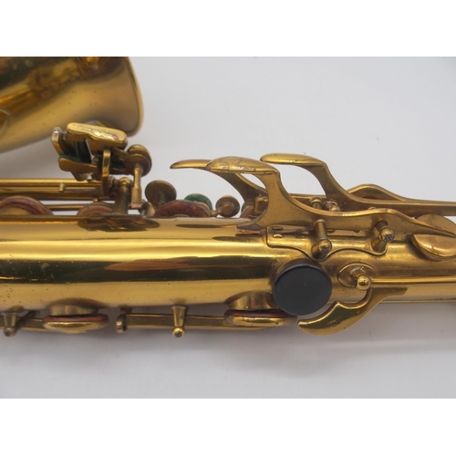 286 - **WITHDRAWN**Pennsylvania Special Baritone Saxophone serial number 261180 engraved 