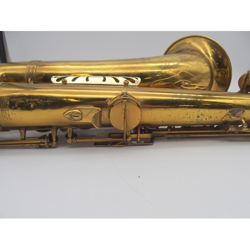 286 - **WITHDRAWN**Pennsylvania Special Baritone Saxophone serial number 261180 engraved 