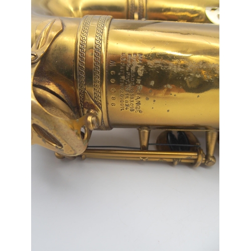 286 - **WITHDRAWN**Pennsylvania Special Baritone Saxophone serial number 261180 engraved 