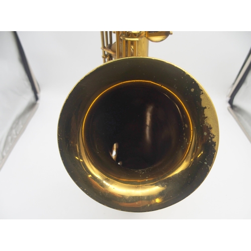 286 - **WITHDRAWN**Pennsylvania Special Baritone Saxophone serial number 261180 engraved 