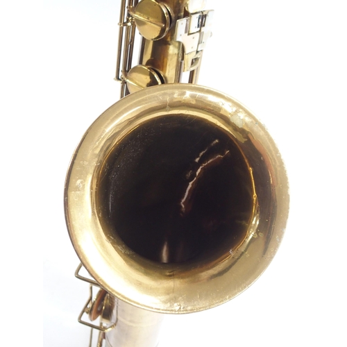 286 - **WITHDRAWN**Pennsylvania Special Baritone Saxophone serial number 261180 engraved 