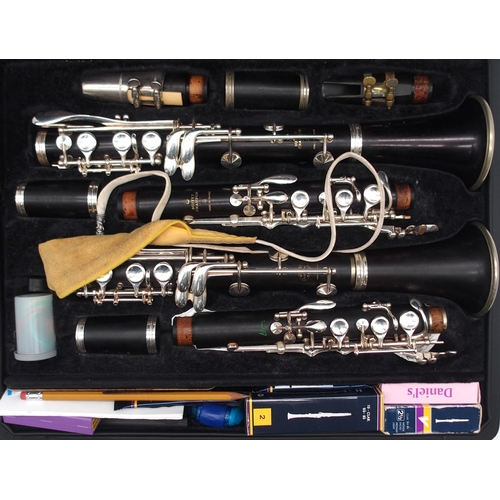 290 - Buffet Crampton Paris Clarinet Set of Two. A pair of clarinets; Buffet Bb Clarinet RC GL LP Professi... 