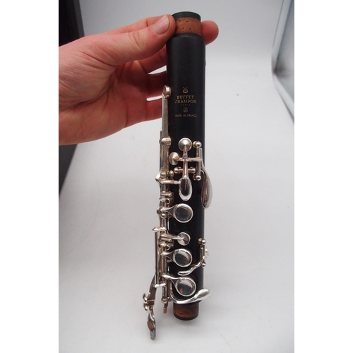 290 - Buffet Crampton Paris Clarinet Set of Two. A pair of clarinets; Buffet Bb Clarinet RC GL LP Professi... 