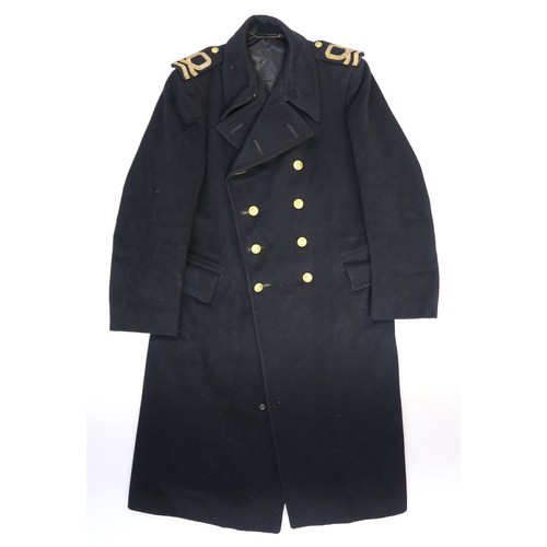 2559 - AN ATTRIBUTED WW2 NAVAL LIEUTENANT'S No. 1 DRESS UNIFORMComprising peaked cap with bullion-embroider... 