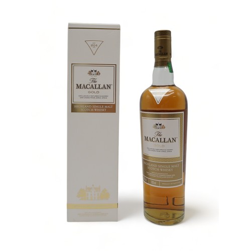 2638 - MACALLAN GOLD SPEYSIDE SINGLE MALT40% ABV / 70cl, cased