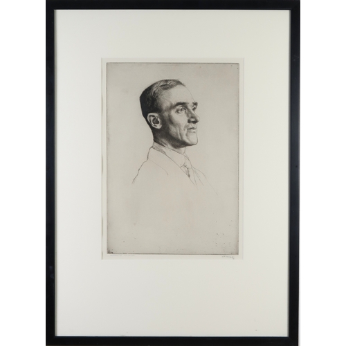 3047 - WILLIAM STRANG RA RPE (SCOTTISH 1859-1921)DAVID STRANGEtching, bears signature and initial DS, inscr... 