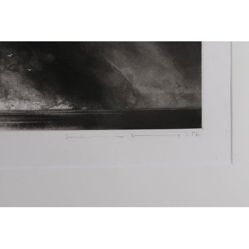 3063 - NORMAN ACKROYD CBE RA (BRITISH B.1938)AILSA CRAIG (1986)Etching, signed in pencil, inscribed with ti... 