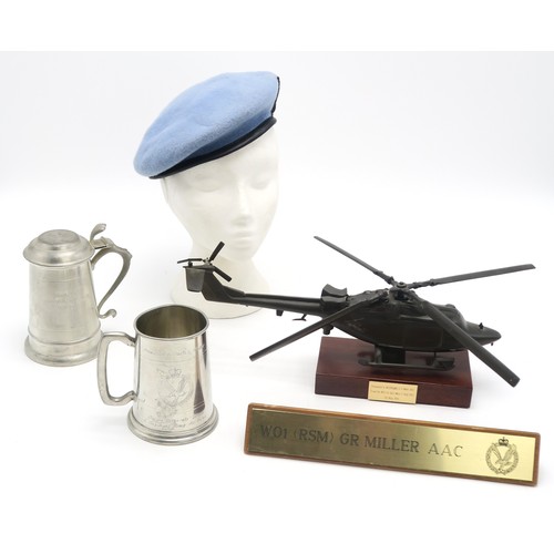 2560 - A GULF WAR MEDAL GROUP OF FIVEAwarded to Warrant Officer Class 2 Gary Robert Miller, Army Air Corps,... 