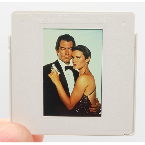 474 - James Bond: a large quantity of colour film cells/photographic slides, with further lengths of film ... 