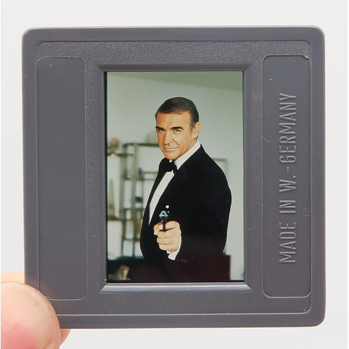 474 - James Bond: a large quantity of colour film cells/photographic slides, with further lengths of film ... 