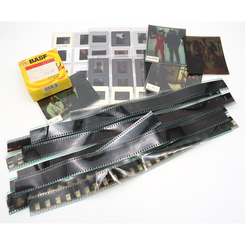 474 - James Bond: a large quantity of colour film cells/photographic slides, with further lengths of film ... 