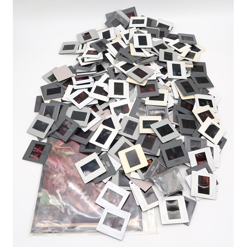 474 - James Bond: a large quantity of colour film cells/photographic slides, with further lengths of film ... 